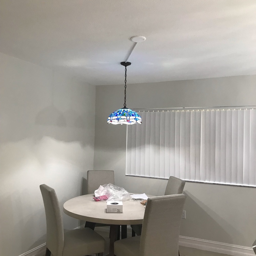 Brand new ceiling lamp ( Tiffany style) just open the box